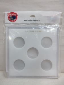 Capital Holder GX28A US Silver Dollar Blank 5 Holes