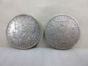 Lot of $10.00 Face Value (10 Coins) Pre 1921 Morgan Silver Dollars Mixed Dates