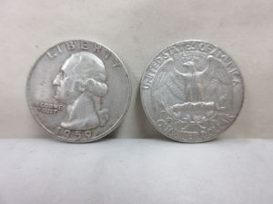 Lot of $10.00 Face Value (40 Coins) Pre 1964 Washington Silver Quarters Mixed Dates