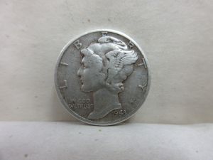 Lot of $5.00 Face Value (50 coins) Pre 1946 Mercury Silver Dimes Mixed Dates