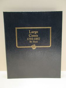 Large Cents 1793-1857 4 page Whitman Classic Album #9110