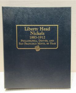 Liberty Head Nickels 1883-1912 2 page Whitman Classic Album #9114
