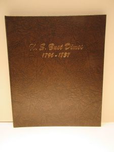 Gallery / Dansco Coin Album Bust Dimes (1796-1837) Blank