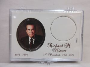 Gallery 2x3 Presidential Dollar Holder Richard M. Nixon