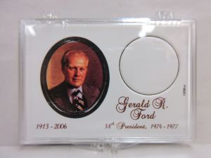 Gallery 2x3 Presidential Dollar Holder Gerald R. Ford