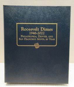 Roosevelt Dimes 1946-2022 6 page Whitman Classic Album #3394