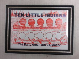 Ten Little Indians Early American Collection 5x7 Frame for Indian Head Cents