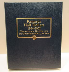Kennedy Half Dollars 1964-2002 7 page Whitman Classic Album #9127