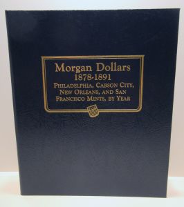 Morgan Dollars Vol.1 1878-1891 6 page Whitman Classic Album #9128
