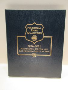National Park Quarters Volume 2 2016-2021 P, D & S Mints 5 page Whitman Classic Album #3059