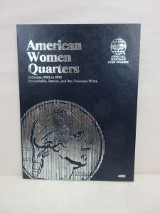 Whitman Coin Folder #4985 American Women Quarters P, D & S mints 2022-2025