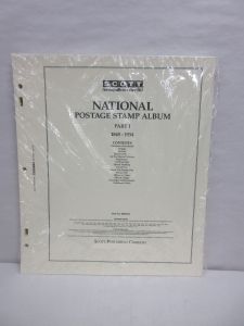 Scott National United States Stamp Pages Part 1: 1845-1934 #100NTL1