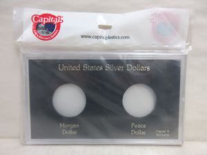 Capital #MA345B United States Silver Dollars Morgan & Peace