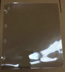 pack of 5pcs. Unitrade Deluxe Mint Sheet Pages - Clear