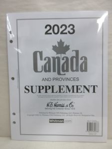 2023 Harris Canada Stamp Supplement