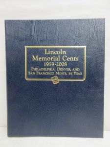 Lincoln Memorial Cents 1959-2008-S 5 page Whitman Classic Album #4958