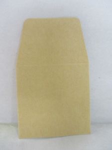 box of 500pcs of 2x2 Kraft Paper Coin Envelopes
