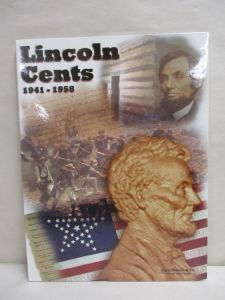 Edgar Marcus & Co Coin Folder for Lincoln Cents, 1941-1958