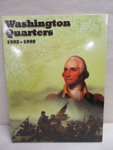 Edgar Marcus & Co Coin Folder for Washington Quarters, 1983-1998 