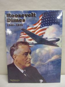 Edgar Marcus & Co Coin Folder for Roosevelt Dimes, 1946-76