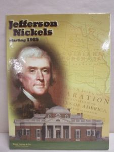 Edgar Marcus & Co Coin Folder for Jefferson Nickels, 1985-on