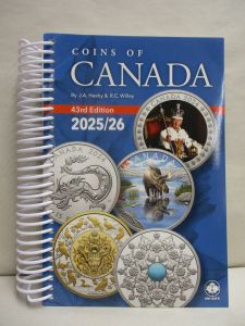 2025 2026 Coins of Canada 43rd ed. by J.A. Haxby and R.C. Willey 