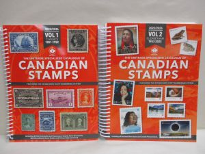 2025 2026 Unitrade Specialized Catalogue of Canadian Stamps 2-Volume Set