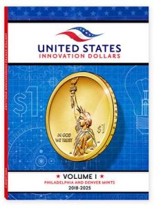 Whitman Coin Folder #4712 United States Innovation Dollars Volume 1 2018-2025