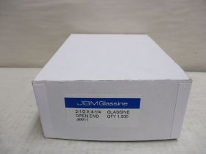Box of 1000 JBM Open End Glassine Envelopes 2 1/2" x 4 1/4" (HxW) #JBM11