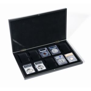 NEW Lighthouse VOLTERRA Presentation Case for 10 Certified Coin Holders #365322