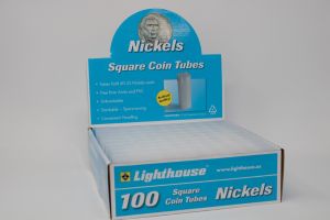 Lighthouse Square Coin Tubes - Nickel #367212