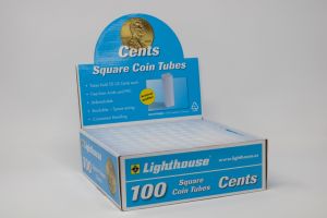 Lighthouse Square Coin Tubes - Penny #367209