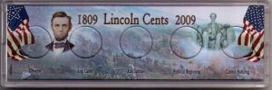 2009 Lincoln Cent 5 Hole 2x6 Snap Tite Case