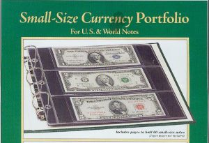 Littleton Album for U.S. & World Small-Size Banknotes with Slipcase #LCA63