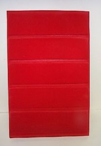 Falcon Coin Display Tray Red TS5 for Slabs