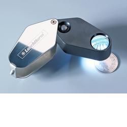 Lighthouse LED Folding Magnifier LU24LED with 10x Magnification #329828