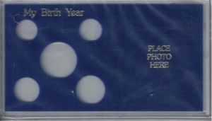 Capital Meteor Case #MA32 Birth Year Coin Set (Cent-Half Dollar)
