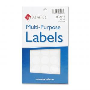 pack of 1000 3/8" x 5/8" Rectangle Labels