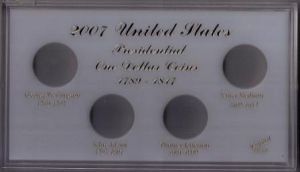 CLOSE OUT Capital Meteor Case U.S. Presidential Dollar Holder MAPD07 - 2007