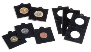 pack of 100 Lighthouse Matrix Self-Adhesive 2x2 Coin Holders 39.5mm Large Dollar