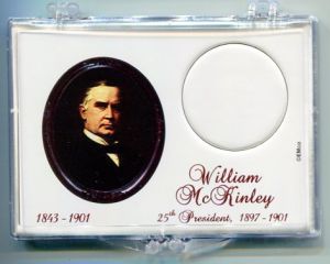 Gallery 2x3 Presidential Dollar Holder William McKinley