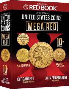 New Mega Red A Guide Book of United States Coins Deluxe 10th Edition Softcover