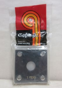 CLOSE OUT Capital #144 2x2 Mexico Gold 1 Peso Coin Holder BLACK
