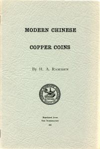 Modern Chinese Copper Coins by H. A. Ramsden