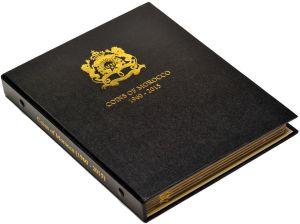 Arabian Brand Coin Album for Morocco Coins 1960-2015 (plus update page to 2017) #MR04