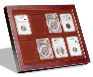Lighthouse Louvre Coin Showcase for Certified Slabbed Coins #339199