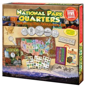 National Park Quarters Collecting Fun Adventure Kit