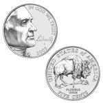 2005 Jefferson Nickel American Bison P mint