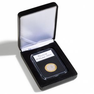 Lighthouse Nobile Black Leatherette Style Display Box for 1 Slab (Certified Coins) #345868