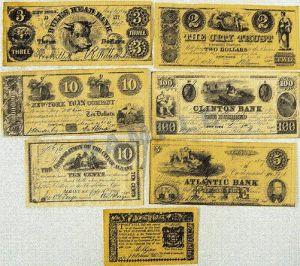 Paper Money Replica New York Banknote Set